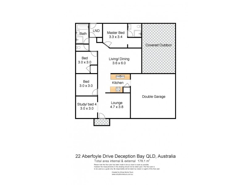 22 Aberfoyle Drive, Deception Bay QLD 4508 Floorplan