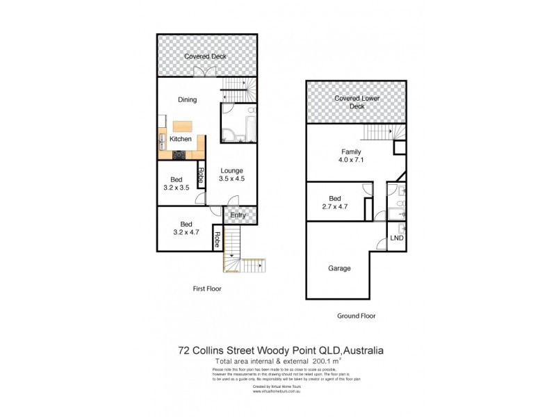72 Collins Street, Woody Point QLD 4019 Floorplan