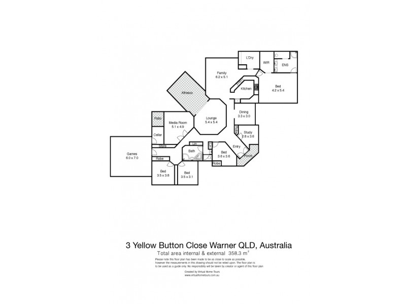 3 Yellow Button Close, Warner QLD 4500 Floorplan