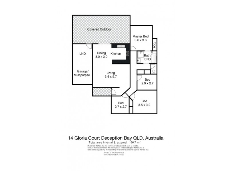 14 Gloria Court, Deception Bay QLD 4508 Floorplan