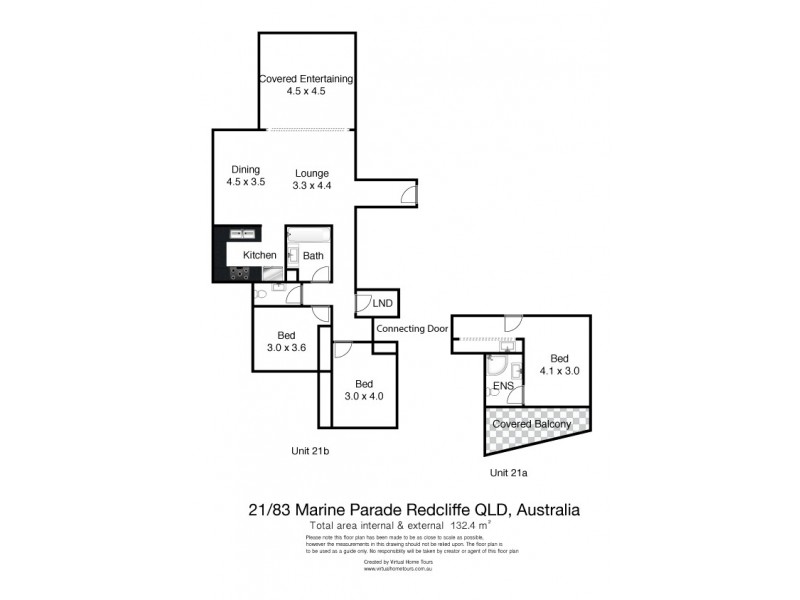 21/83 Marine Parade, Redcliffe QLD 4020 Floorplan