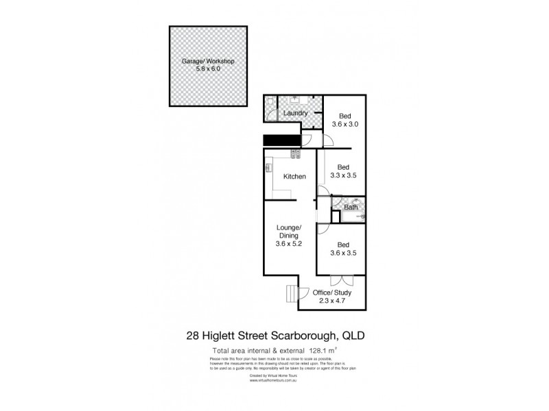 28 Higlett Street, Scarborough QLD 4020 Floorplan