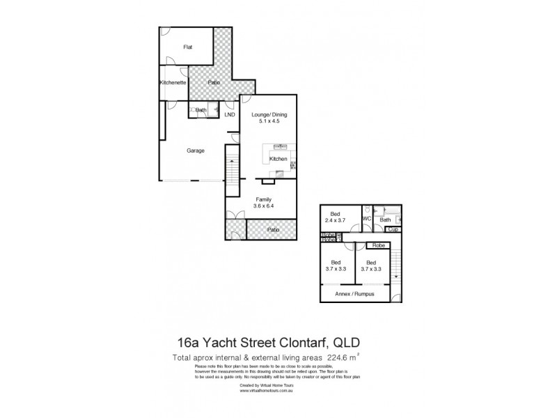 16a Yacht Street, Clontarf QLD 4019 Floorplan