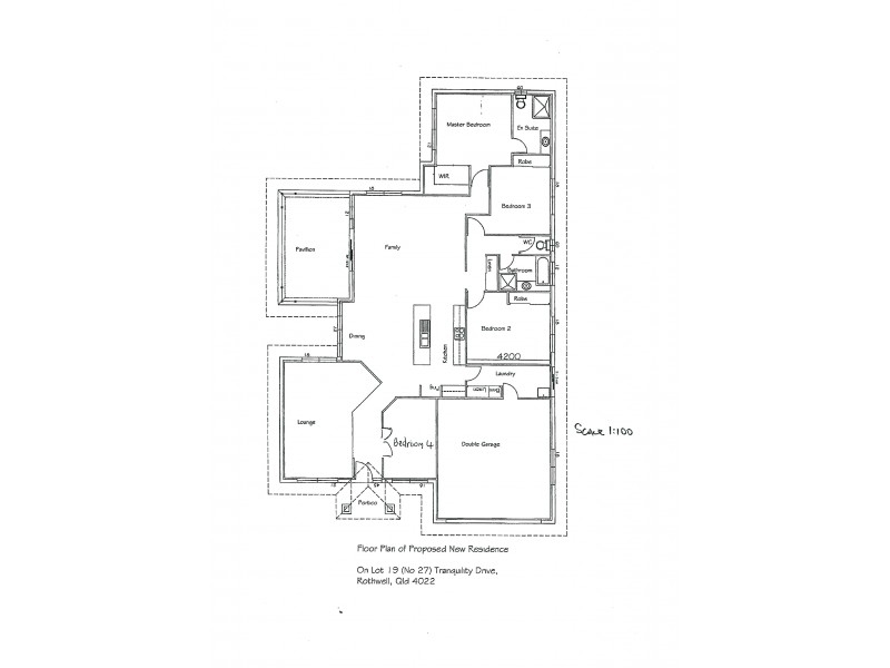 27 Tranquility Drive, Rothwell QLD 4022 Floorplan