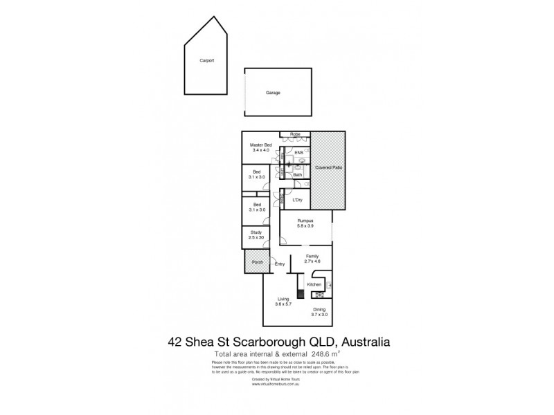 42 Shea Street, Scarborough QLD 4020 Floorplan