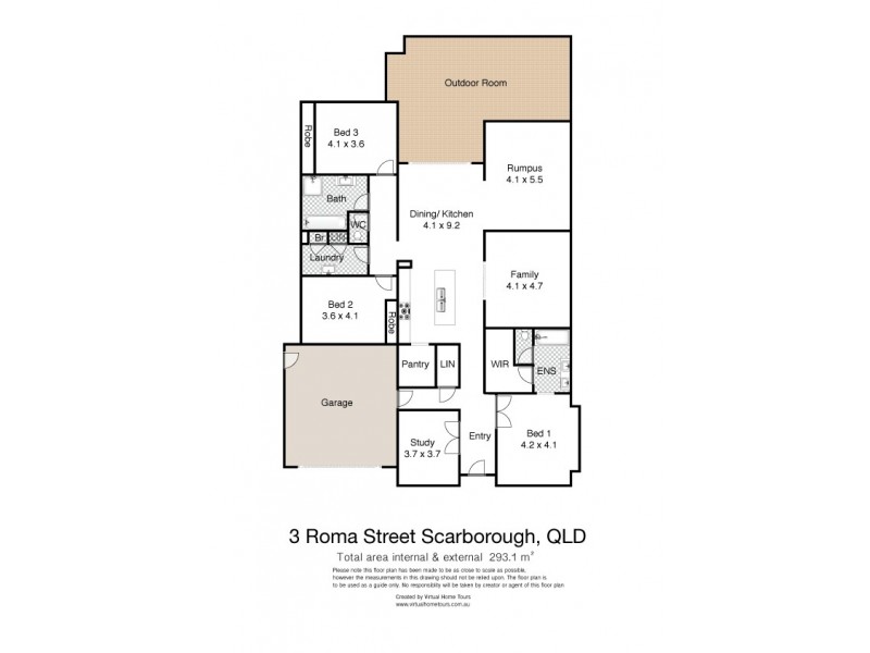 3 Roma Street, Scarborough QLD 4020 Floorplan