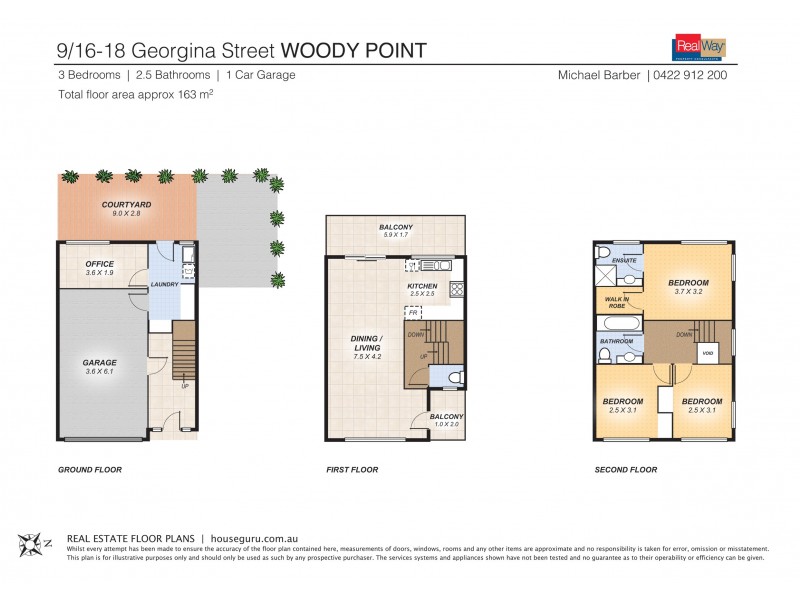 9/16-18 Georgina Street, Woody Point QLD 4019 Floorplan