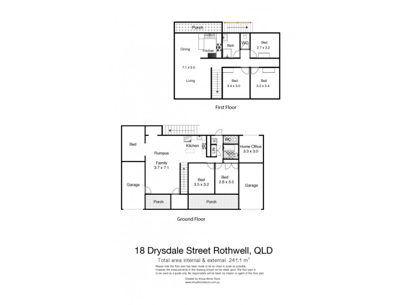 18 Drysdale Street, Rothwell QLD 4022 Floorplan