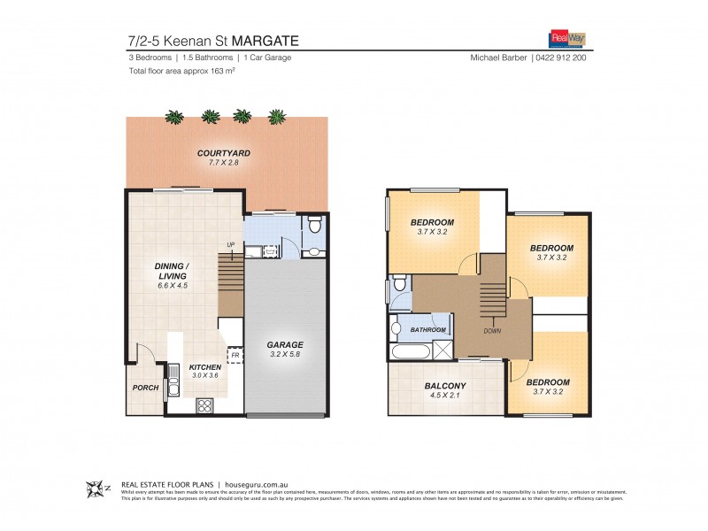 7/5 Keenan Street, Margate QLD 4019 Floorplan