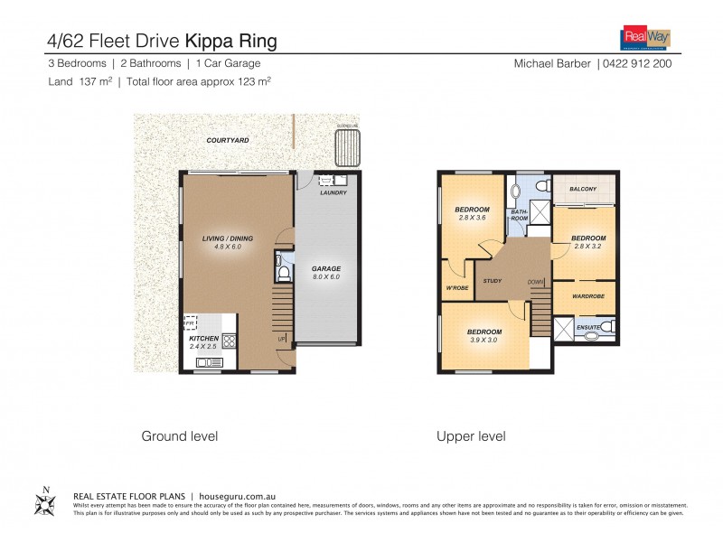 4/62 Fleet Drive, Kippa-ring QLD 4021 Floorplan