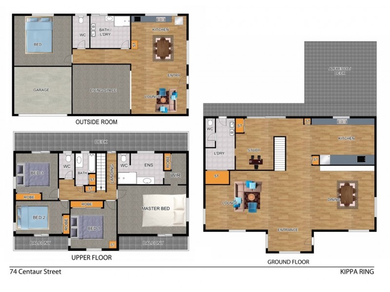 74 Centaur Street, Kippa-ring QLD 4021 Floorplan