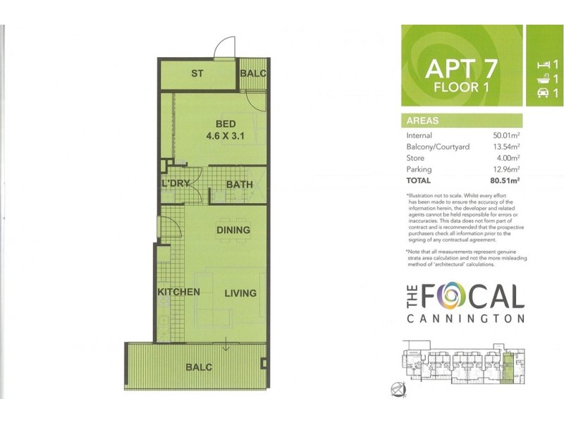 7/14 Fletcher Street, Cannington WA 6107
