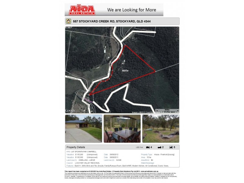 557 Stockyard Creek, Stockyard QLD 4344