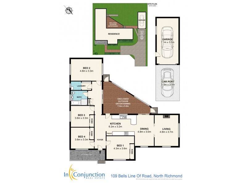 109 Bells Line of Road, North Richmond NSW 2754 Floorplan
