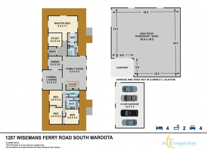1287 Wisemans Ferry Road, South Maroota NSW 2756 Floorplan