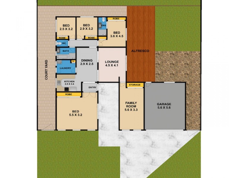 23 Hakea Crescent, Galston NSW 2159 Floorplan
