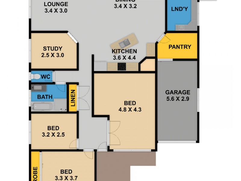 4 Poplar Court, Castle Hill NSW 2154 Floorplan