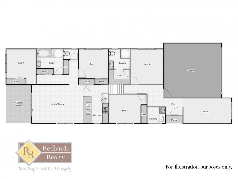 185B Long Street, Cleveland QLD 4163 Floorplan