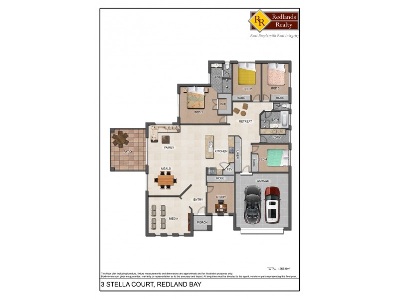 3 Stella Court, Redland Bay QLD 4165 Floorplan