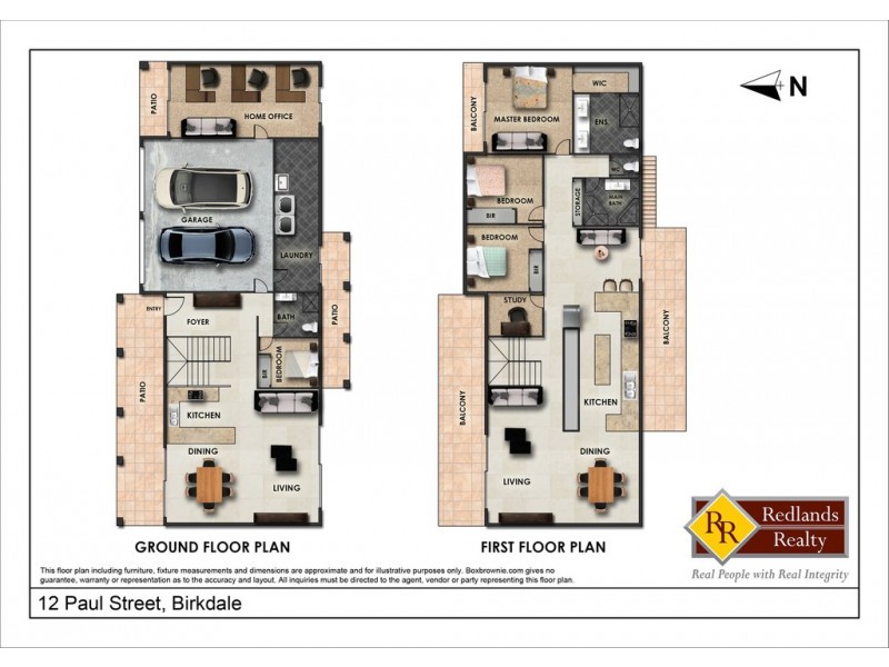 12 Paul Street, Birkdale QLD 4159 Floorplan