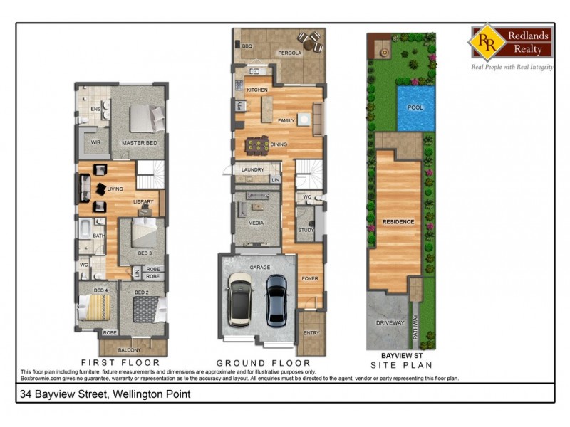 34 Bayview Street, Wellington Point QLD 4160 Floorplan