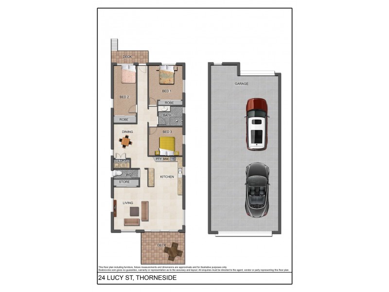 24 Lucy Street, Thorneside QLD 4158 Floorplan