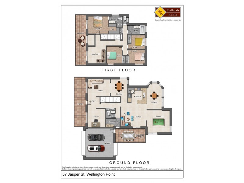 57 Jasper Street, Wellington Point QLD 4160 Floorplan