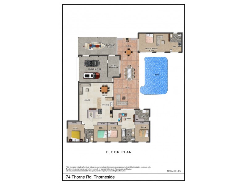 74 Thorne Road, Thorneside QLD 4158 Floorplan
