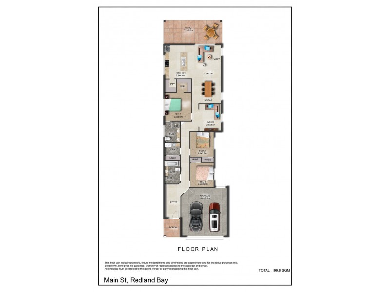 190 Main Street, Redland Bay QLD 4165 Floorplan