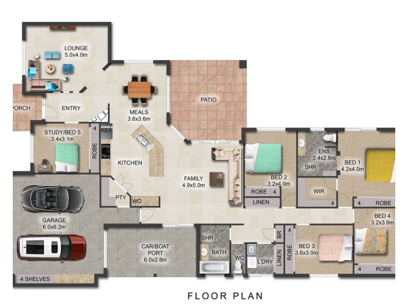25 Attenborough Circuit, Redland Bay QLD 4165 Floorplan