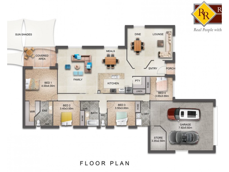 4 Gunsynd Court, Wellington Point QLD 4160 Floorplan
