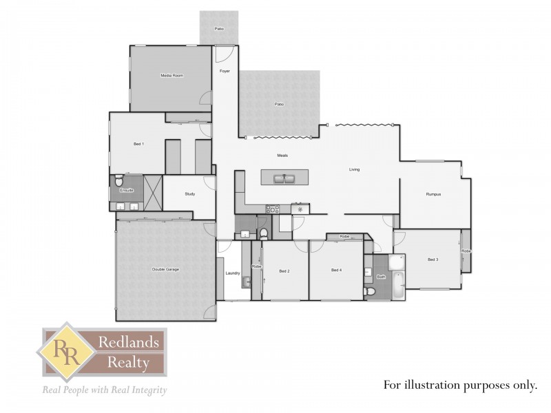 1 Evelyn Court, Wellington Point QLD 4160 Floorplan