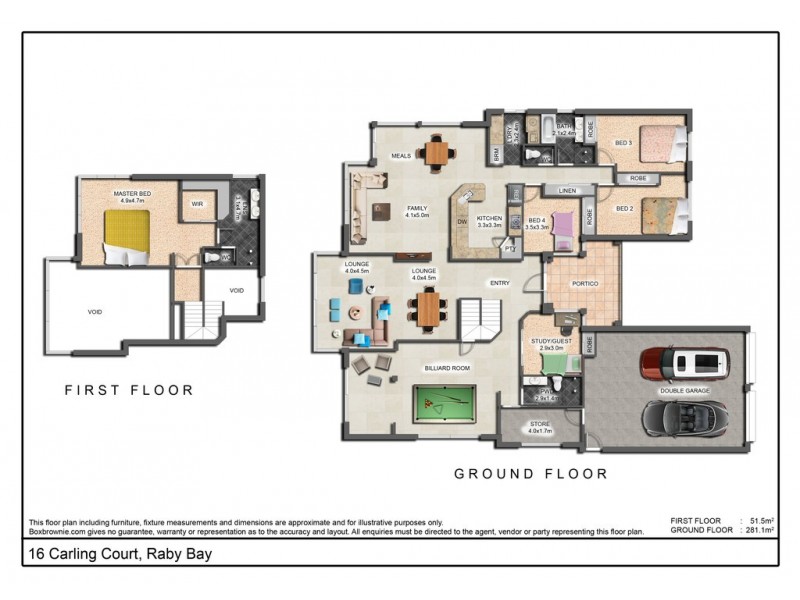 16 Carling Court, Raby Bay QLD 4163 Floorplan