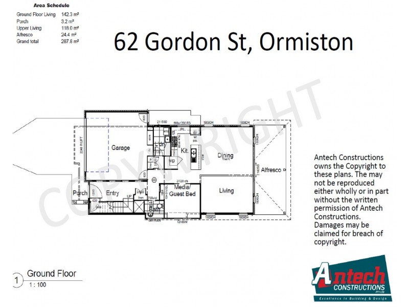 62 Gordon Street, Ormiston QLD 4160 Floorplan