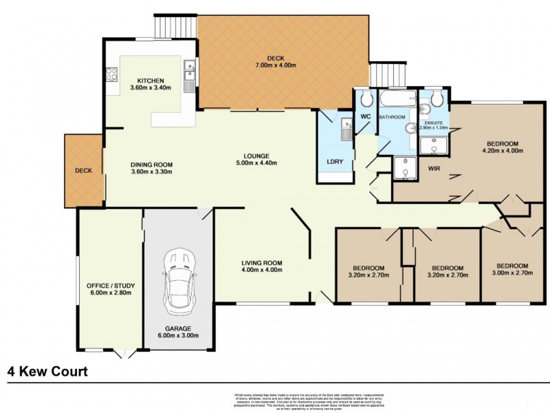 4 Kew Court, Alexandra Hills QLD 4161 Floorplan