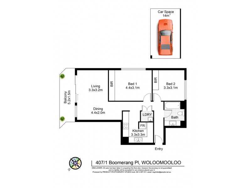 Woolloomooloo NSW 2011 Floorplan