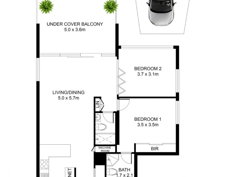 1204/1 Boomerang Place,, Woolloomooloo NSW 2011 Floorplan