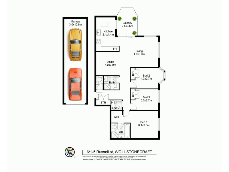 Wollstonecraft NSW 2065 Floorplan