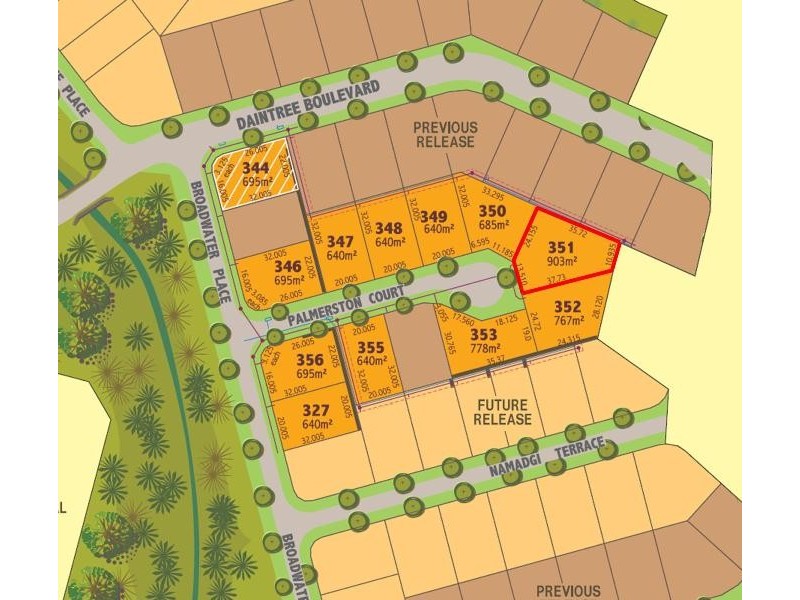 Lot 351 Palmerston Court, New Auckland QLD 4680