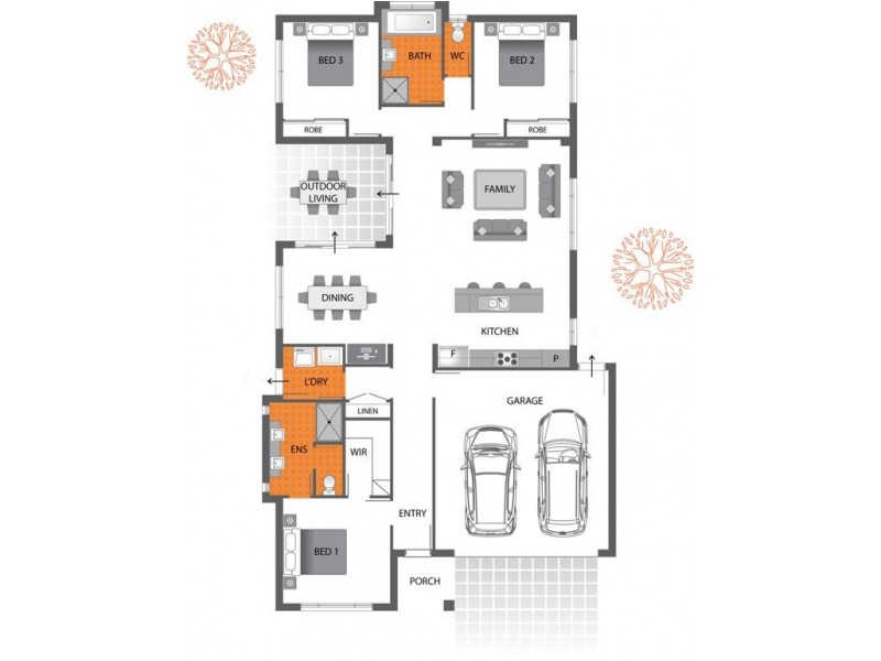 Lot  327 Lilyvale Esplanade, Boyne Island QLD 4680 Floorplan
