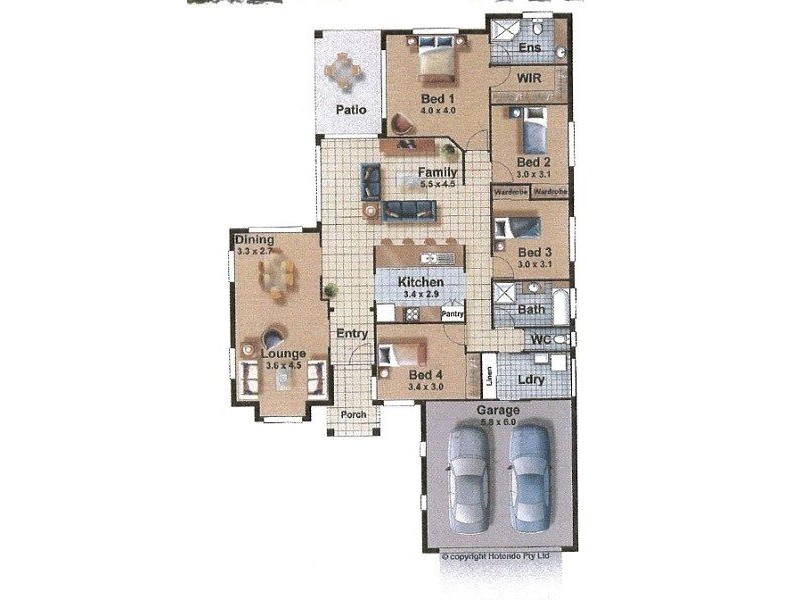 28 Larcom Rise, West Gladstone QLD 4680 Floorplan