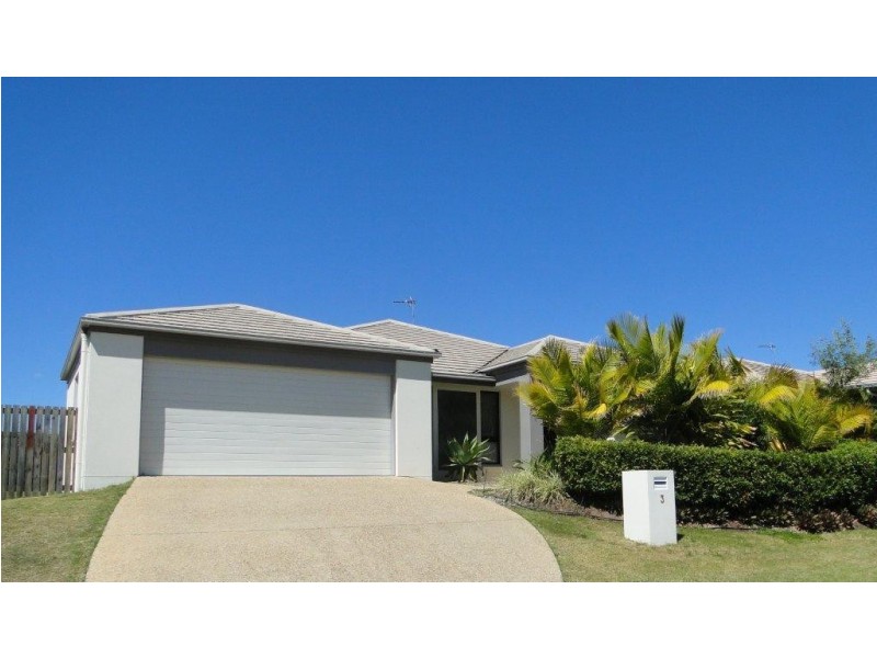 3 FRANKLIN COURT, New Auckland QLD 4680