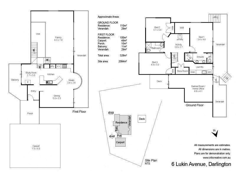 6 Lukin Avenue, Darlington WA 6070 Floorplan