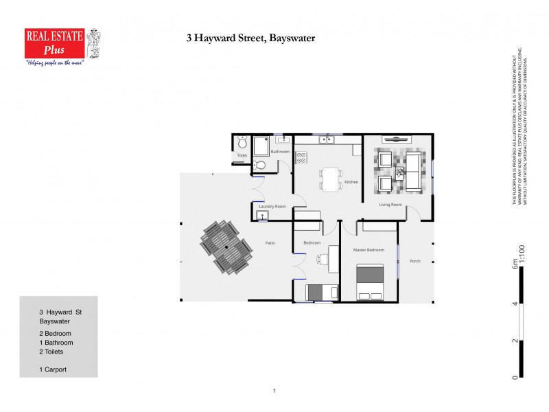 3 Hayward Street, Bayswater WA 6053 Floorplan