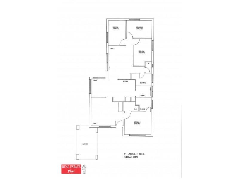11 Amcer Rise, Stratton WA 6056 Floorplan