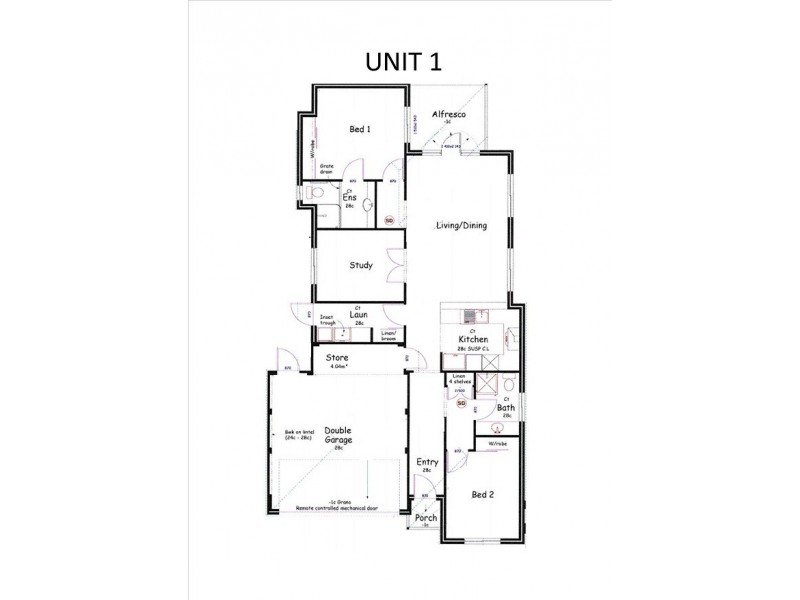 Unit 1,2 and 4 Cnr Rhine Way and Amherst Rd, Swan View WA 6056 Floorplan
