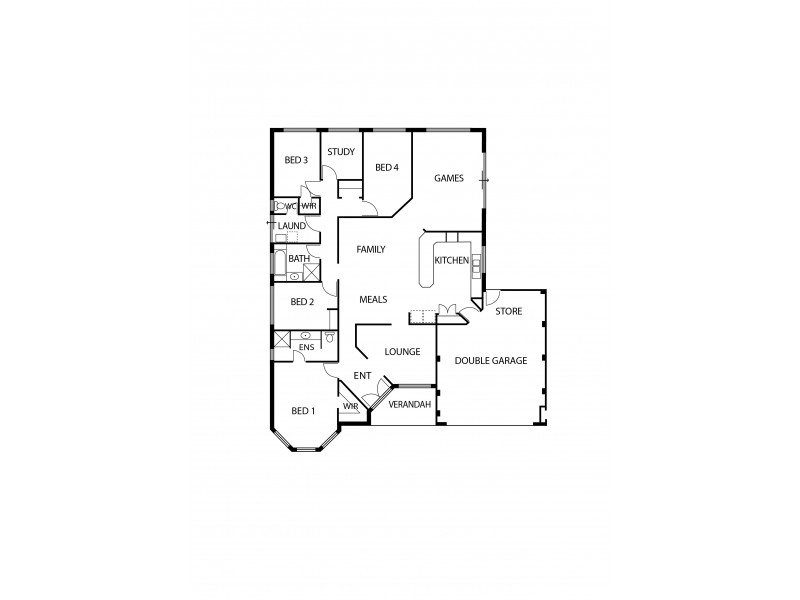 6 Nyanda Rise, Jane Brook WA 6056 Floorplan