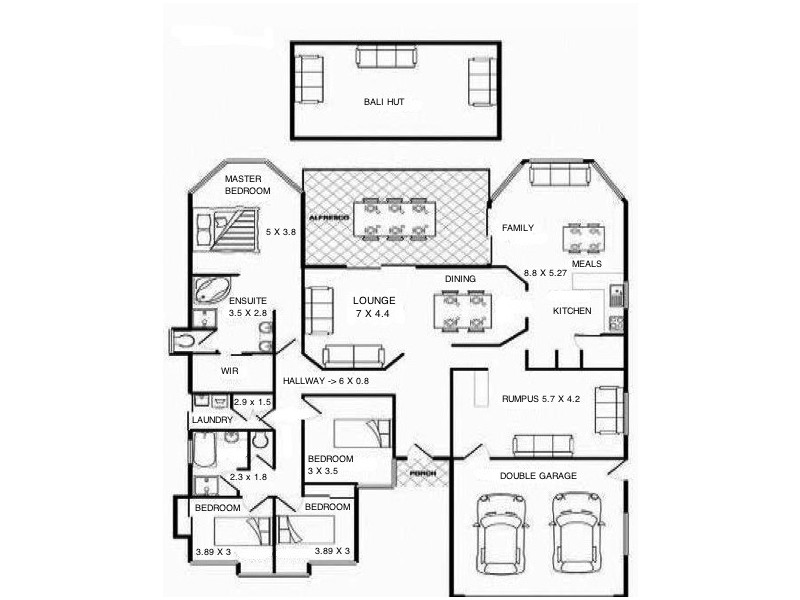 22 Cypress Street, Heathwood QLD 4110 Floorplan