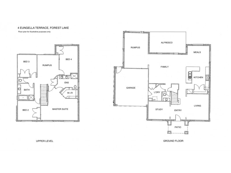 4 Eungella Terrace, Forest Lake QLD 4078 Floorplan