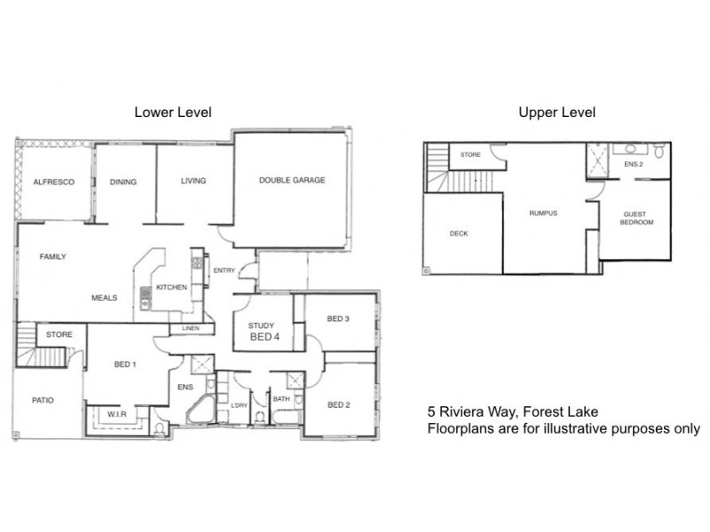 5 Riviera Way, Forest Lake QLD 4078 Floorplan